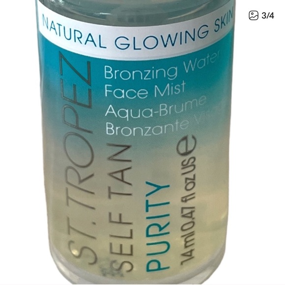 NWT St. Tropez Self Tan Purity Bronzing Water Face Mist | 14 ml / 0.47 fl oz - Picture 4 of 4